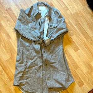 Oak and fort shacket size m